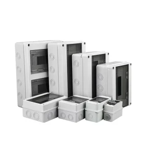 Cross border Outdoor Waterproof Distribution Box HT Series Household IP65 Plastic Charging Station Low Voltage Control Box