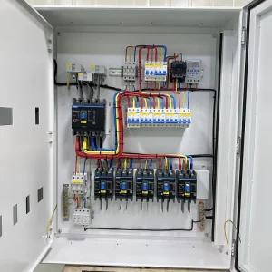 Custom 200 Amp 3 Phase Electrical Distribution Cabinet 380V 480V Low Voltage Panel Box 7 Way Distribution Board for Industrial