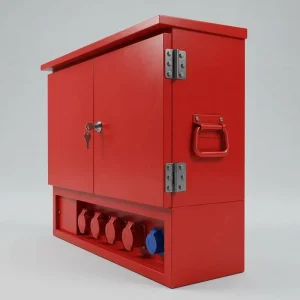 Custom 200A 3 Phase Electrical Distribution Cabinet 380V 480V Low Voltage Panel Box 7 Way Distribution Board for Industrial