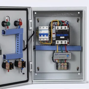 Custom 380V Three Phase Cold Rolled Steel IP66 220A Powder Coated Motor Startup Power Distribution Equipment