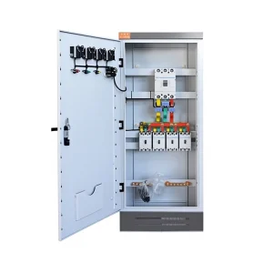 Custom ATS Dual Power Cabinet Uninterrupted Power Supply 3 Phase 4 Wire Fireproof Power Distribution Box