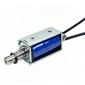 Custom DC Push Pull Open Frame Solenoid Electromagnet Solenoid Switch for Medical Automation Equipment