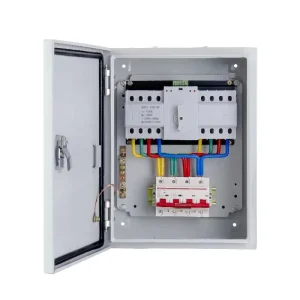Custom Dual Power Automatic Transfer Switch 415V 55kW 75HP Energy Saving Timer ATS 2 4 Pole ATS Industrial Controls Distribution