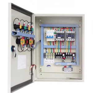 Custom Exhaust Fan Control Panel Ventilation Smoke Extraction Box Motor Starter Power Distribution Unit Tablero De Distribucion