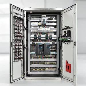 Custom Industrial DOL Starter Control Cabinet with IP55 Protection and Power Distribution for Automation Equipment