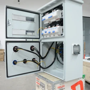 Custom Low Voltage Electrical Control Box Power Distribution Equipment IP55 Electric Distribution Cabinet