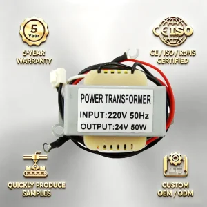 Custom Made Flyback Toroidal Low Frequency Power Transforme AC Isolation Transformer Small Batch Factory OEM ODM