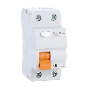 Custom Made RCCB Residual Current Circuit Breaker RCB RCBO 30mA 300mA 63A 2 Pole Miniature Circuit Breaker