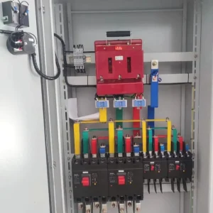 Custom Main Distribution Board Low Voltage Switchgear Panel CT Metered Load Break Isolator 4 Way MCCB Feeder Copper Busbar