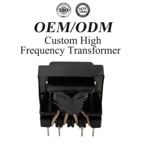 Custom OEM EE25 Ferrite Core High Frequency Flyback SMPS Transformer 10KV Free Sample for Switching Power Adapter LED Driver