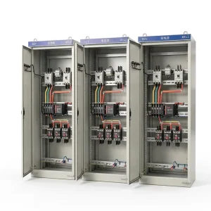 Custom OEM ODM Dual Power ATS Distribution Cabinet Automatic Changeover Switch Steel Enclosure Outdoor Low Voltage Equipment