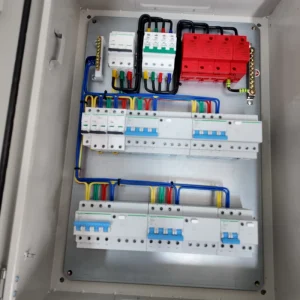 Custom OEM Small Wall mounted Three phase Lighting Distribution Box Mini Power Distribution Panel