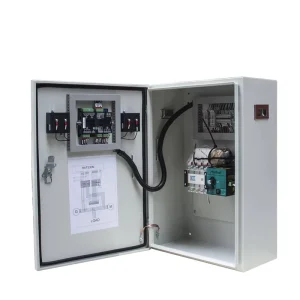 Custom Processing Automatic Dual Power Transfer Switches Stainless Steel Stamping Electric Meter Cabinets Manufacturing Services