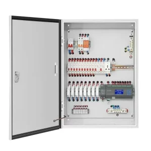 Custom Smart Lighting Control Panel LCD Display Modular Relay System Automation Cabinet Distribution Box Building BMS PLC Auto