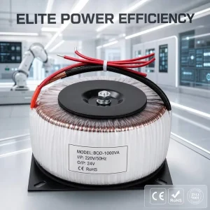 Custom Toroidal Transformer Manufacturer 10VA-5000VA High Efficiency Ring Core Power Transformer OEM ODM Service China