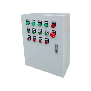 Custom made Direct Start Control Box Fan and Water Pump Button Start Cabinet Three phase 380V Distribution Box 150A 50HZ