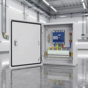 Custom made Indoor Three phase Distribution Box Low voltage Power Cabinet Both Surface mount Flush mount Options