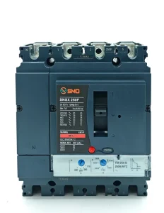 Customizable 160A-250A 4P SNSX Automatic Reset MCCB 36kA Overload Protector AC690V Thermal Magnetic Copper Moulded Case