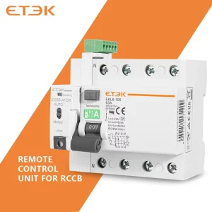 Customizable Automatic Reclosing Device RCD 30mA 4P 40/63 Atype RCCB DIN Rail Circuit Breaker for Industrial Use
