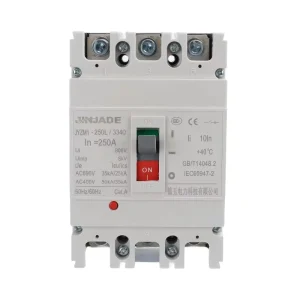 Customizable Circuit Breaker JYZM1 250 3300 250A Molded Case Circuit Breaker 3 4P Electronic Circuit Breaker