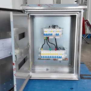 Customizable DC Distribution Box Low voltage Solar Combiner Box Waterproof Distribution Box