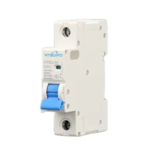 Customizable HTB3-80 Miniature Circuit Breaker 6KA PA66 Material CE Certified IP65 Protection Din Rail Mount