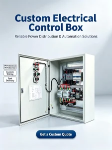 Customizable Indoor Metal Electrical Distribution Box with Custom Internal Components Power Equipment