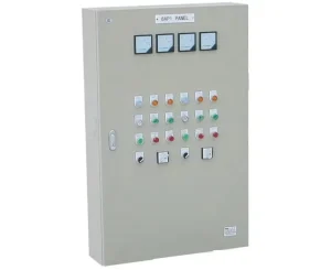 Customizable Industrial Control Cabinet Low Voltage Distribution Boxes 230V 250A 8 Sockets Polished Surface Wooden Case