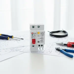 Customizable Miniature Circuit Breaker DZ47LE 63 3P C63A Low Voltage Circuit Breaker Small Leakage Circuit Breaker