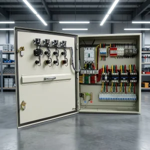 Customized 3 Phase Power Distribution Box Multi functional Analog Instrument Various Specifications Steel Power Switch Cabinet