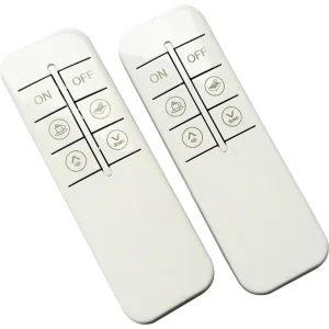 Customized 6 Button IR Remote Control White Color Max 10A Current for Fan Usage Product Category Remote Control Switches