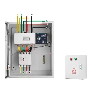 Customized ATS Control Cabinet Panel Box Automatic Transfer Switch Panel Board ATS Panel Board Power Distribution Equipment
