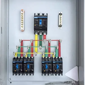 Customized Cold Rolled Steel IP66 Rated 220V 125A Three Phase Four Wire CE Certified Hybrid Lock Power Distribution