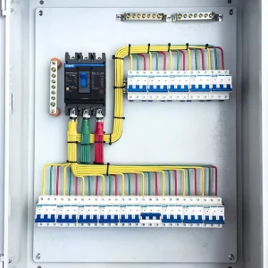 Customized Complete Set Cold Rolled Steel IP66 Protection Power Distribution Box 220A 6 Socket Hybrid Lock Strong Equipment