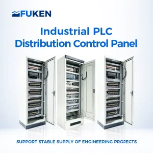 Customized Complete Set PLC Control Cabinet Power Distribution Three Phase Electrical Control Panel Box for Industrial Control