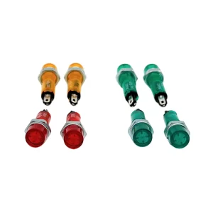 Customized Cylindrical 7mm Signal Indicator Light Multiple Color Plastic LED Indicator Light Small Signal Lamp