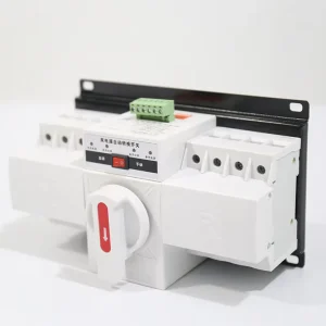 Customized Dual Power Mini CB Class MLQ2-63A Automatic Transfer Switch with Fire Protection Miniature Circuit Breaker (MCB)
