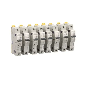 Customized Intelligent Circuit Breaker Han9-1p New Model Miniature Low Voltage PA66 CE Certified 6ka Breaking Capacity Circuit
