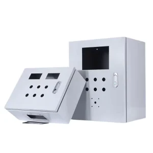 Customized JXF 304 8 Stainless Steel Wall Mounted Foundation Box Small Low Voltage Electronics & Instrument Distribution Cabinet