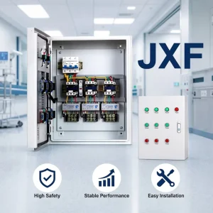Customized JXF Series 400V Indoor Metal Distribution Box 3 Phase with Busbar Overload Relay for Factory Plant Management
