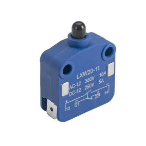Customized Length Button Plunger SPDT Mini Type Micro Switches Basic 4 Pins Plastic Solder Terminal