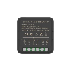 Customized Logo Black Blue Red Smart Light Switch 16A Smart Breaker Timer WiFi App Remote Control Works With Alexa Google Home