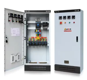 Customized Low Voltage Power Distribution Box with Timer Meter Fuse Control Cabinet Industrial Controls Electrical Panel