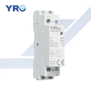 Customized OEM Factory 2P 4P 230V 400V 25A 32A 40A 63A Coil AC Magnetic Din Rail Modular Contactor