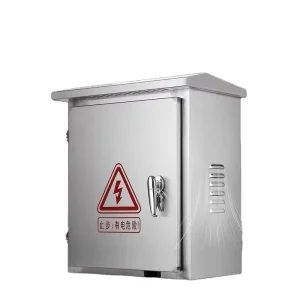 Customized Outdoor IP66 Waterproof Stainless Steel Three Phase Four Wire Electric Meter Box Hybrid Power Distribution Equipment
