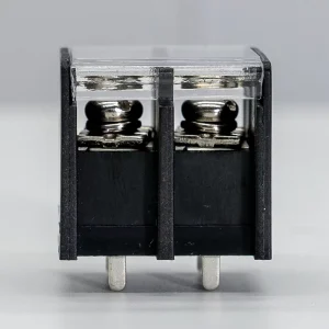 Customized PBT 2-24 Poles Terminal Block 11.00mm Steel Screw CUL CE VDE PCB Barrier Terminal Block with Cover