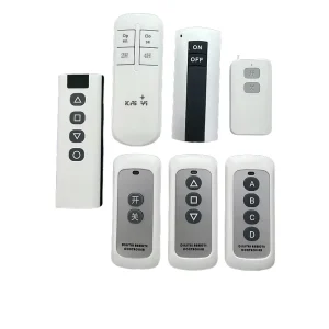 Customized Smart Switches RF Wireless Remote Controlled 220V Max Voltage Household Appliances 12V 24V 110V 20~70