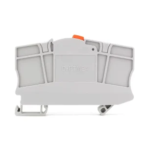 D PTME4 End Cover Plate for PTME 4 Test Disconnect Terminal Blocks Insulation End Section Plate DIN Rail Mount