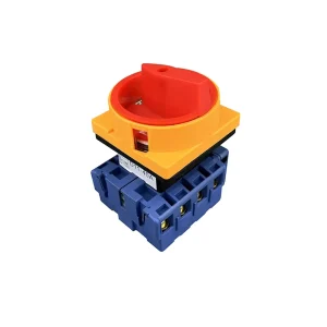 D11 40A 4P DIN-Rail Mounting Orange Yellow Flush Isolator Switch CE Certified IP65 Dust-proof 230/440V 12-Month Warranty