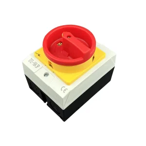 D12 316 Industrial Electric 3 Phase Isolator Switch Polymer IP65 Waterproof 100A 230 440V